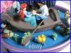 Disney Little Mermaid Ariel Eric Kiss the Girl Table Top Fountain