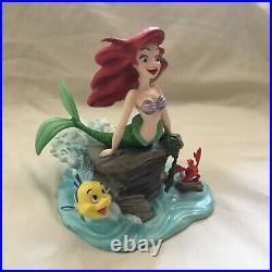 Disney Little Mermaid Ariel PART OF YOUR WORLD Statue Figurine-MIB