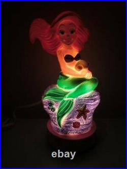 Disney Little Mermaid Ariel Room Light Lamp 90S Vintage Interior Pvc Dolls The