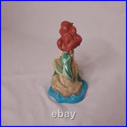 Disney Little Mermaid Ariel Seaside Serenade Figurine Limited Edition 2006 & Pin
