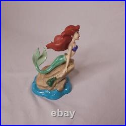 Disney Little Mermaid Ariel Seaside Serenade Figurine Limited Edition 2006 & Pin