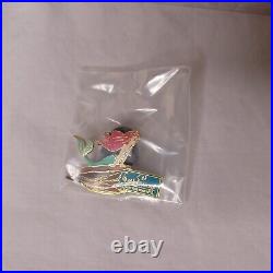 Disney Little Mermaid Ariel Seaside Serenade Figurine Limited Edition 2006 & Pin