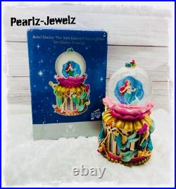 Disney Little Mermaid Ariel Under the Sea Concert Sister Snowglobe WITH BOX Used Disney Little Mermaid Ariel Under the Sea Concert Sister Snowglobe WITH BOX Used