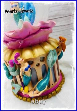 Disney Little Mermaid Ariel Under the Sea Concert Sister Snowglobe WITH BOX Used Disney Little Mermaid Ariel Under the Sea Concert Sister Snowglobe WITH BOX Used