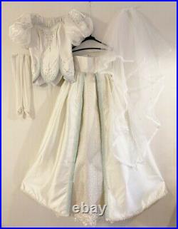 Disney Little Mermaid Ariel Wedding dress Bride Cosplay Woman secret honey