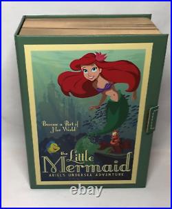 Disney Little Mermaid Arile's Undersea Adventure LE500 Boxed Pin Set. New