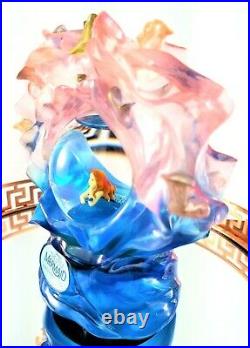 Disney Little Mermaid Broadway Musical Light Up Snow Globe 2008 Rare Collectible