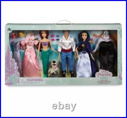 Disney Little Mermaid Classic Doll Gift Set New