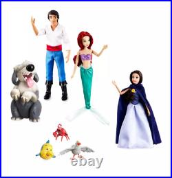 Disney Little Mermaid Classic Doll Gift Set New