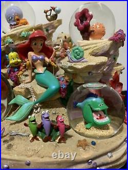 Disney Little Mermaid Under The Sea Musical Snow Globe