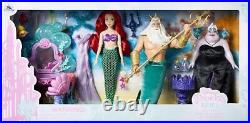 Disney Little Mermaid fantasy doll play set Character figure 11 inches Disney Little Mermaid fantasy doll play set Character figure 11 inches