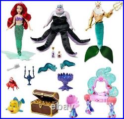 Disney Little Mermaid fantasy doll play set Character figure 11 inches Disney Little Mermaid fantasy doll play set Character figure 11 inches