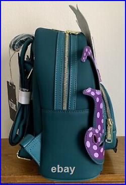 Disney Loungefly Ariel The Little Mermaid Ursula Crystal Ball Backpack NWT