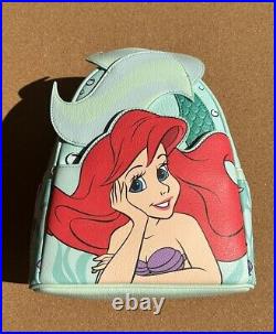 Disney Loungefly Little Mermaid Ariel Cosplay Mini Backpack TOYZ N FUN Exclusive