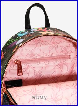 Disney Loungefly The Little Mermaid Ariel Flounder Sebastian Backpack Wallet Bag