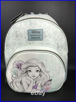 Disney Loungefly The Little Mermaid Sketch Mini Backpack