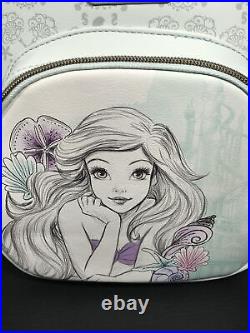 Disney Loungefly The Little Mermaid Sketch Mini Backpack