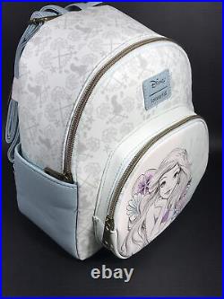 Disney Loungefly The Little Mermaid Sketch Mini Backpack