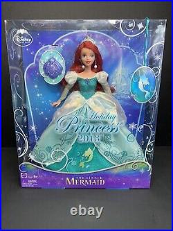 Disney Mattel 2013 Holiday Princess Ariel The Little Mermaid New In Box