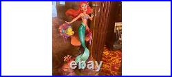 Disney Parks 2023 The Little Mermaid Ariel Light-Up 13 Figurine Statue NIB