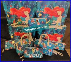 Disney Parks 2023 The Little Mermaid Ariel Tote Bag Dooney & Bourke In Hand