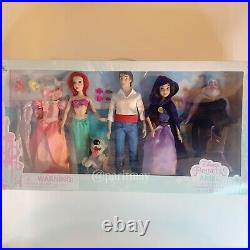 Disney Parks Ariel Classic Doll Gift Set with Vanessa Doll- The Little Mermaid NIB