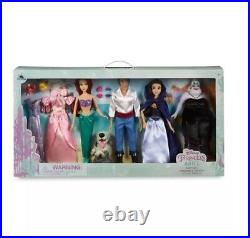 Disney Parks Ariel Classic Doll Gift Set with Vanessa Doll- The Little Mermaid NIB