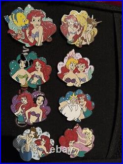 Disney Parks Ariel the Little Mermaid Princess Mystery Box Set (all 8 pins)