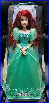 Disney Parks Diamond Castle Collection LE Little Mermaid Ariel 30th Doll Limited