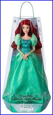 Disney Parks Diamond Collection Ariel Little Mermaid Doll 30th Anniversary