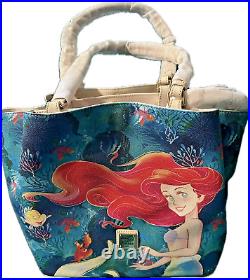 Disney Parks Dooney & Bourke Ariel The Little Mermaid Tote Bag NWT