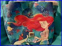 Disney Parks Dooney & Bourke Ariel The Little Mermaid Tote Bag NWT