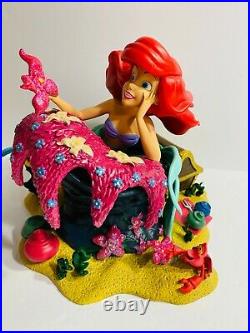 Disney Parks Little Mermaid Ariel & Friends Figurine Statue Medium Big Fig New