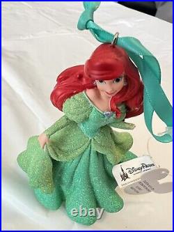 Disney Parks Little Mermaid Ariel Glitter Dress Ornament