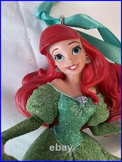 Disney Parks Little Mermaid Ariel Glitter Dress Ornament