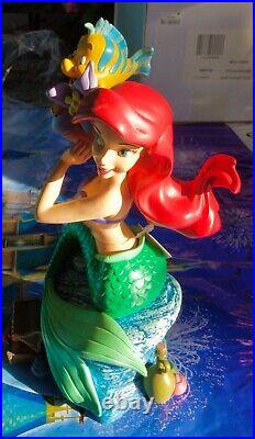 Disney Parks Little Mermaid Ariel Music Box Under the Sea New In Box with Tags