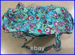 Disney Parks Vera Bradley Little Mermaid Ariel Floral Medium Duffle Bag NWT
