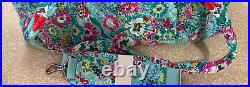 Disney Parks Vera Bradley Little Mermaid Ariel Floral Medium Duffle Bag NWT