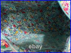 Disney Parks Vera Bradley Little Mermaid Ariel Floral Medium Duffle Bag NWT