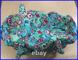 Disney Parks Vera Bradley Little Mermaid Ariel Floral Medium Duffle Bag NWT