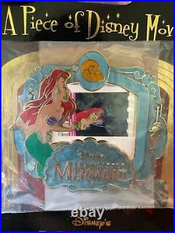 Disney Piece of Movies PODM Little Mermaid Ariel Pin Rare Cell Frame