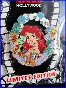 Disney Pin DSSH 30th Anniversary Little Mermaid Ariel LE 400