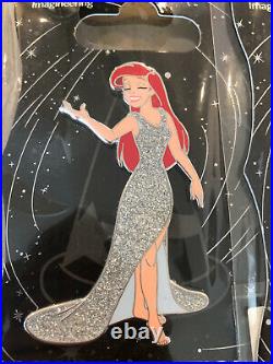 Disney Pin Set WDI MOG Ariel Little Mermaid Dress Series Pin LE 250