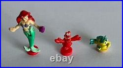 Disney Polly Pocket Little Mermaid Tiny Mini Character Extras Figures Ultra Rare Disney Polly Pocket Little Mermaid Tiny Mini Character Extras Figures Ultra Rare