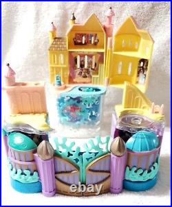 Disney Polly Pocket SWIMMING ARIEL MAGNETIC Playset COMPLETE! RARE