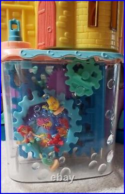 Disney Polly Pocket SWIMMING ARIEL MAGNETIC Playset COMPLETE! RARE