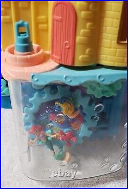 Disney Polly Pocket SWIMMING ARIEL MAGNETIC Playset COMPLETE! RARE