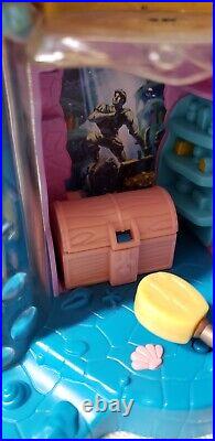 Disney Polly Pocket SWIMMING ARIEL MAGNETIC Playset COMPLETE! RARE