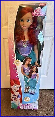 Disney Princess Ariel My Size Doll 38 Life Size Little Mermaid NEW 2015 RARE