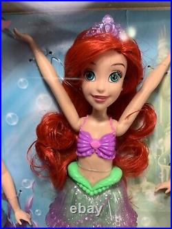 Disney Princess Ariel & Sisters Fashion Dolls, 3 Pack of Mermaid Dolls with S